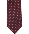 Club Room Mens Tossed Pines Self-tied Necktie red One Size