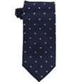 Club Room Mens Oxford Dot Self-tied Necktie navy One Size