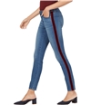 maison Jules Womens Side Stripe Skinny Fit Jeans cyantears 0x27