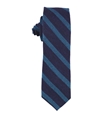 bar III Mens Bayside Stripe Self-tied Necktie navy One Size
