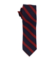 bar III Mens Bayside Stripe Self-tied Necktie redblue One Size