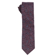 bar III Mens Floral Print Self-tied Necktie red One Size