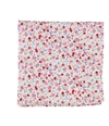 bar III Mens Dahlia Floral Pocket Square red One Size