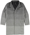 Alfani Mens Ombre Top Coat gray 2XL