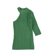 Bar Iii Womens One-Shoulder Pullover Sweater