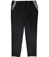 Alfani Womens Stripe-Inset Slim Casual Trouser Pants black 4x27
