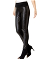 I-N-C Womens Faux Leather Casual Leggings, TW4