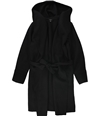 Alfani Womens Drape-Front Hooded Jacket
