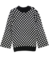 Alfani Womens Dot-Print Pullover Sweater