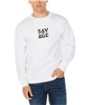 American Rag Mens Savage Sweatshirt white L