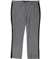 Alfani Mens Side Striped Dress Pants Slacks gray 36x29