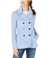 Maison Jules Womens Double Breasted Pea Coat, TW2