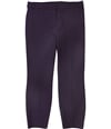 Alfani Womens Slit Front Casual Trouser Pants purple 12x24