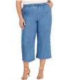 Style & Co. Womens Button-Cuff Casual Cropped Pants, TW2