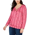 Style & Co. Womens Smocked Pullover Blouse, TW2
