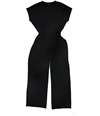 Alfani Womens Belted Surplice Jumpsuit black XS