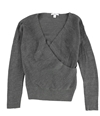 bar III Womens Pullover Knit Sweater gray S