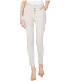 I-N-C Womens Exposed Button Casual Trouser Pants beige 0x29
