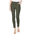I-N-C Womens Exposed Button Casual Trouser Pants darkgreen 18x29