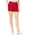 maison Jules Womens Pull On Casual Walking Shorts brightred 2XL