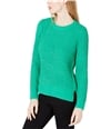 maison Jules Womens Chenille Pullover Sweater darkgreen XS