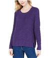 maison Jules Womens Chenille Pullover Sweater darkpurple S