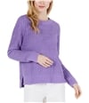 maison Jules Womens Chenille Pullover Sweater medpurple M