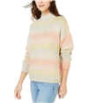 I-N-C Womens Ombre Pullover Sweater orange M