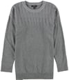 Alfani Womens Vented Hem Pullover Sweater darkgray S