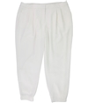 Alfani Womens Solid Casual Jogger Pants white 12x26