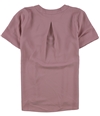Alfani Womens Solid Pullover Blouse rosepetal M