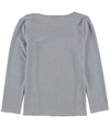 Alfani Womens Shiny Pullover Blouse ltpasblue S