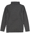 Alfani Womens Ribbed Pullover Blouse silver S
