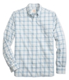 Brooks Brothers Mens Flannel Button Up Shirt blue S