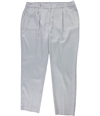 Alfani Womens Pleated Slim-Fit Casual Trouser Pants fadedblue 14x29