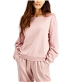 I-N-C Womens Embellished-Sleeve Sweatshirt ltpaspink M