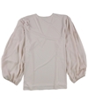 Alfani Womens Split Sleeve Pullover Blouse rose S