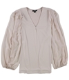 Alfani Womens Split Sleeve Pullover Blouse rose S