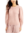 I-N-C Womens Volume-Sleeve Pullover Sweater palemauve S