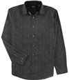 Alfani Mens Dotted Button Up Shirt, TW1