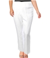 Kasper Womens Audrey Casual Trouser Pants white 10x32