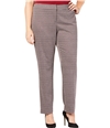 Nine West Womens Tapered Casual Trouser Pants wine 14W/29