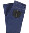 Sonia Rykiel Womens Back Zip Pocket Stretch Jeans medblue 42x30
