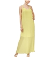 Thalia Sodi Womens Pleated Maxi Dress