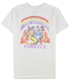 Junk Food Mens The Beatles Forever Graphic T-Shirt white S