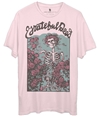 Junk Food Mens Grateful Dead Roses Graphic T-Shirt pink XL