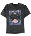 Junk Food Mens Love Light Inner Peace Graphic T-Shirt black XS
