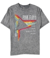 Junk Food Mens Pink Floyd Graphic T-Shirt chrmn XS