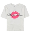 Junk Food Womens Cropped Marilyn Kiss Graphic T-Shirt marshmello XS