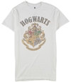 Junk Food Mens Hogwarts Graphic T-Shirt white XS